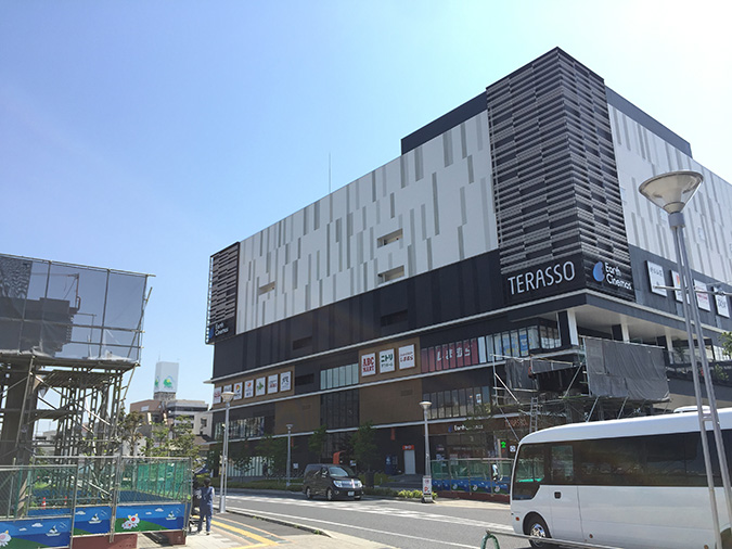 テラッソ姫路と姫路駅方面を結ぶ連絡デッキの工事を見てきた 姫路の種