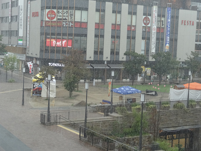 さっき姫路駅前はゲリラ豪雨 | 姫路の種