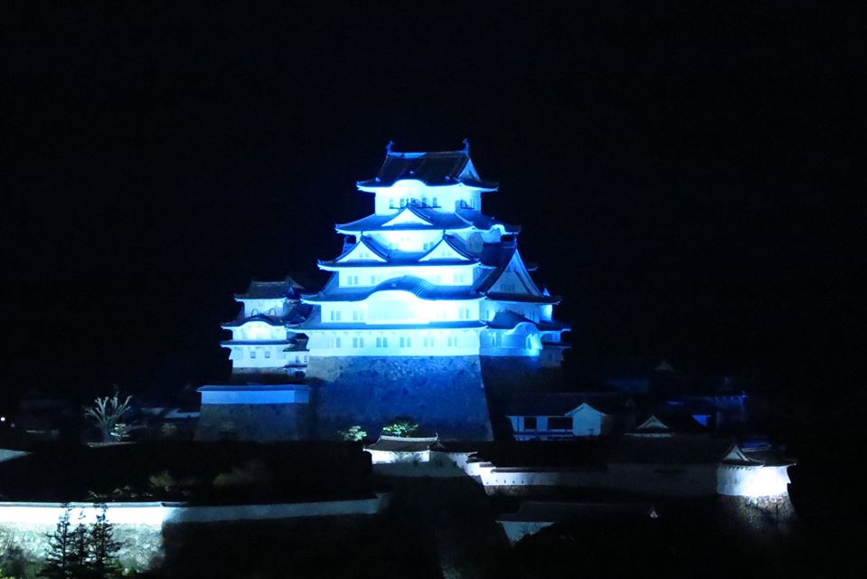 姫路城カラーライトアップ 姫路の種