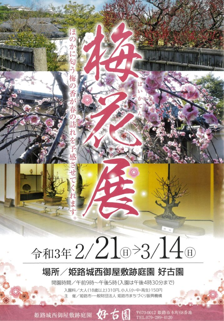 姫路周辺 梅園 梅林 梅まつり おでかけスポット５選２０２１ 開花情報も 姫路の種