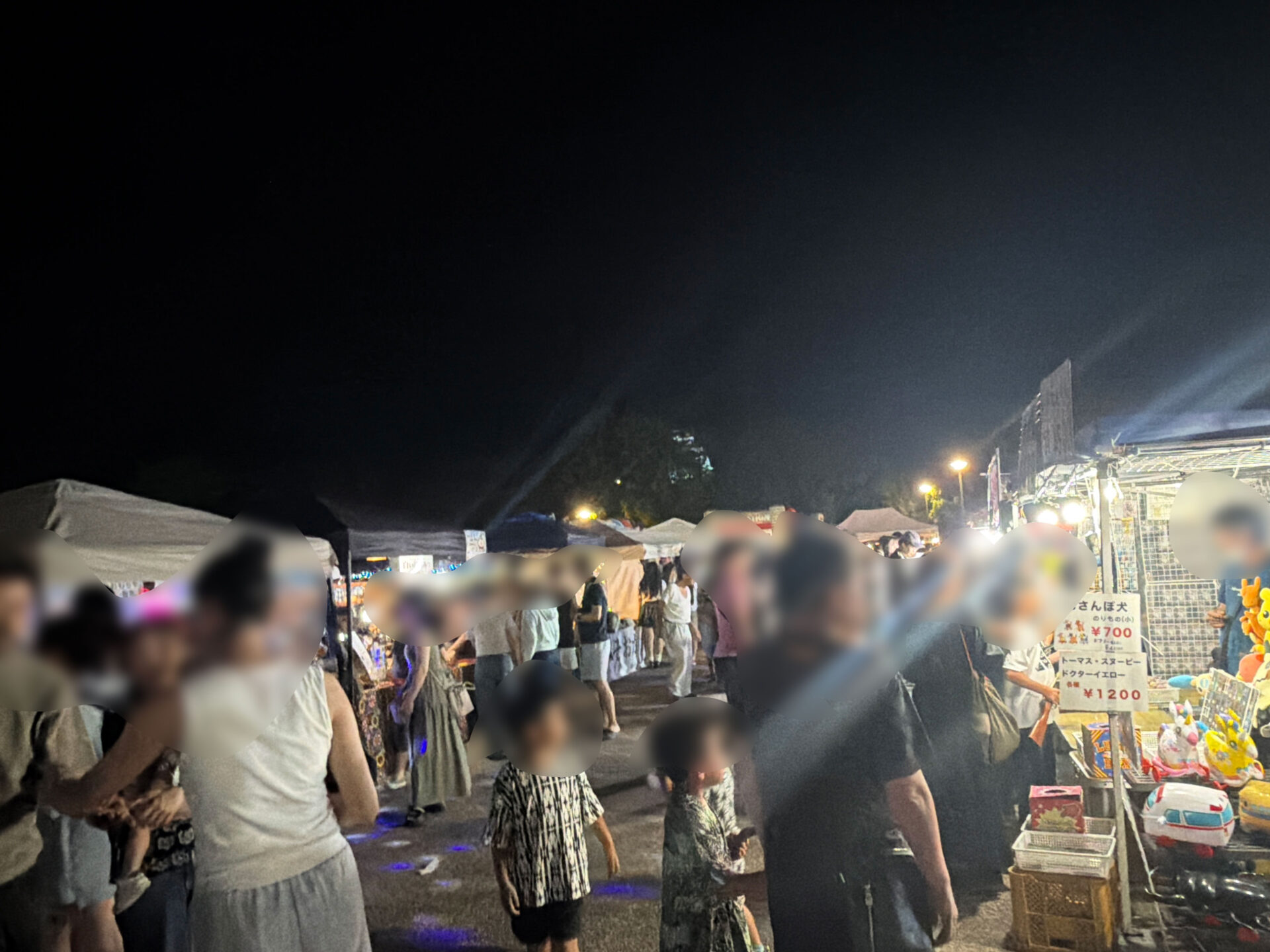 姫路夜市の会場の様子