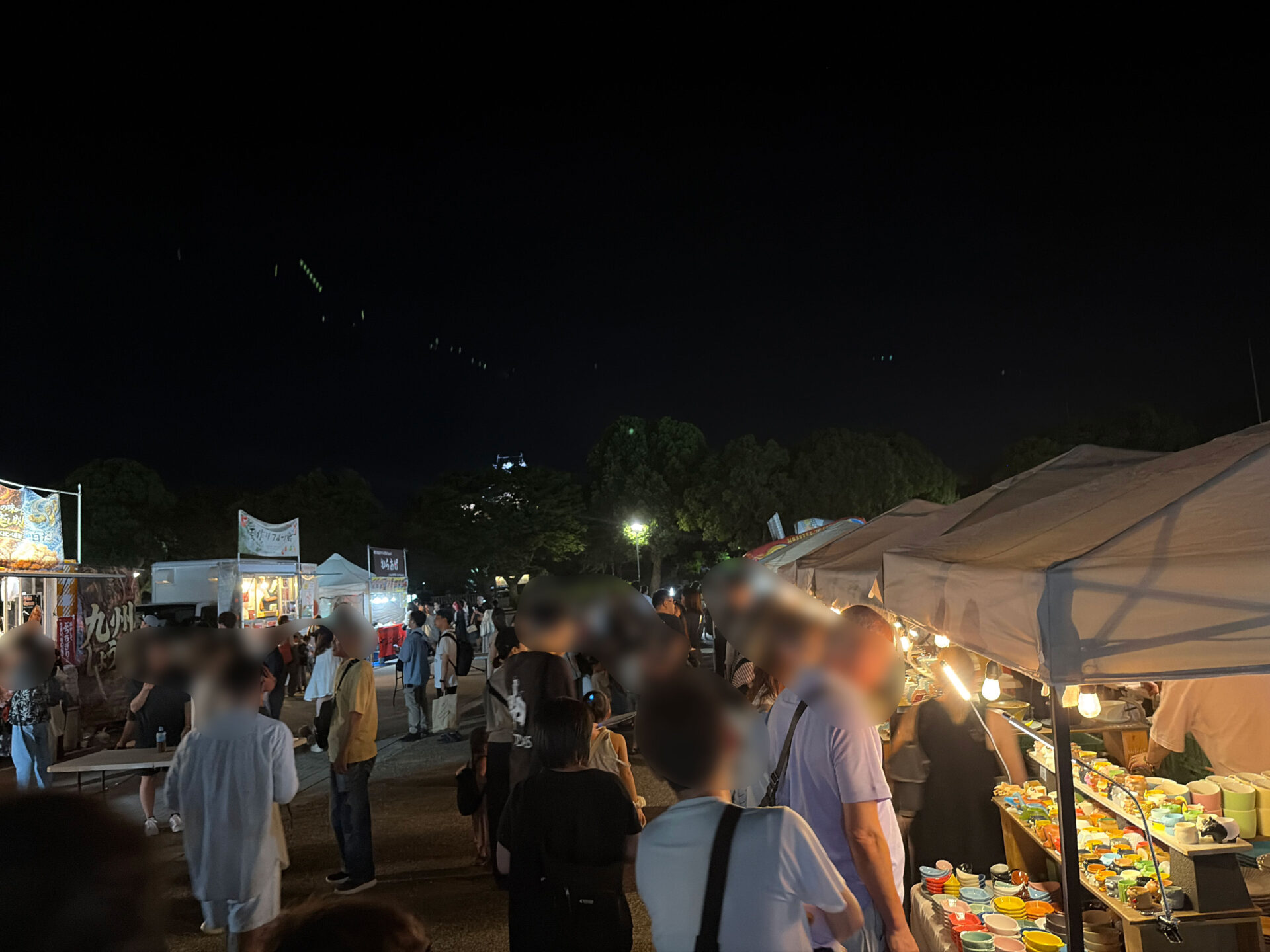 姫路夜市の会場の様子