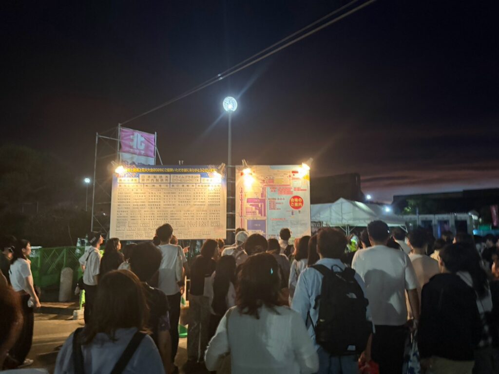姫路みなと祭の会場の様子