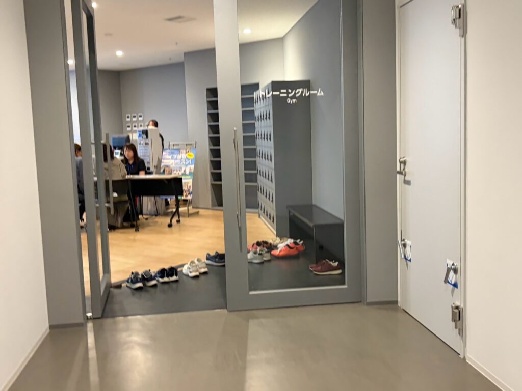 大和工業アリーナ姫路のトレーニングルーム