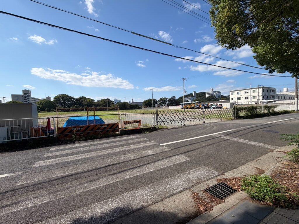 神姫バス姫路営業所横の更地