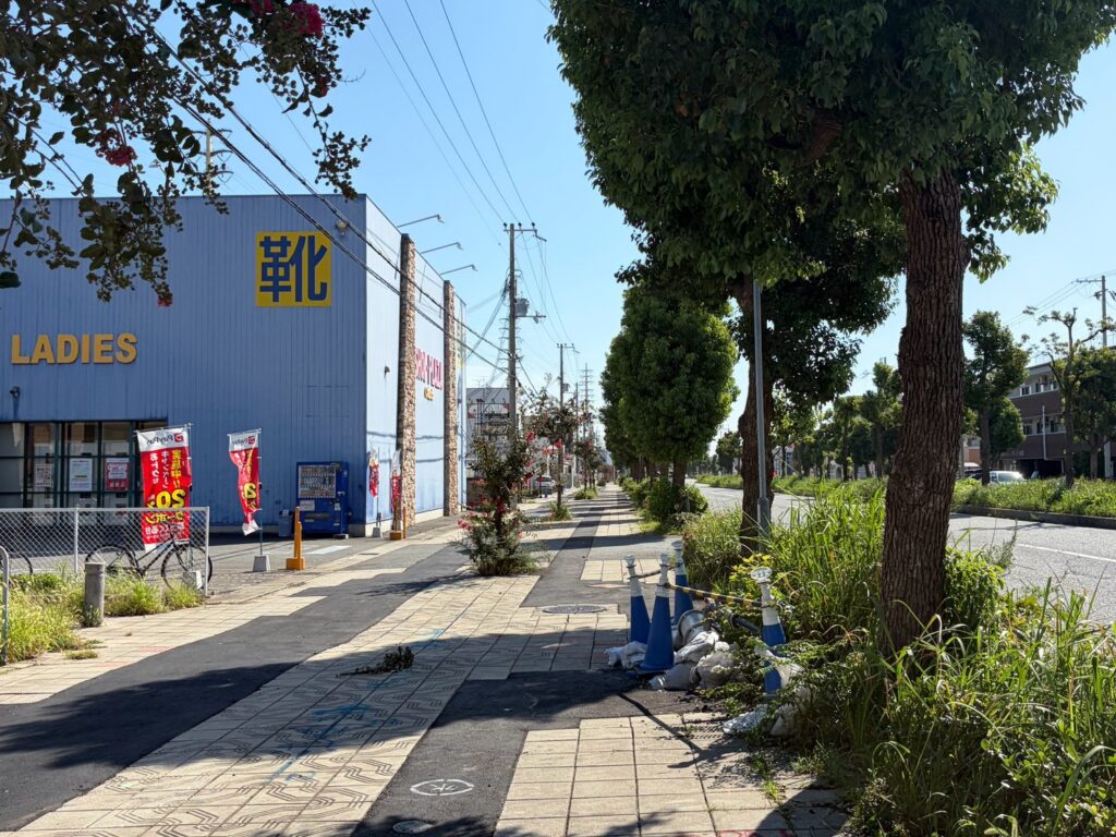 おいしんぼ飾磨店の近くにあるシュープラザ