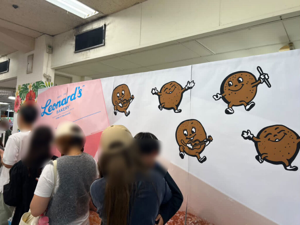 レナーズのマラサダを求める行列