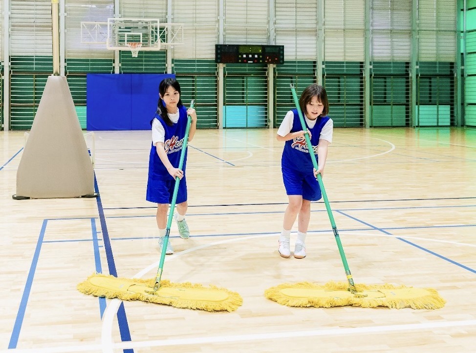 ハーツのバスケットボール活動写真