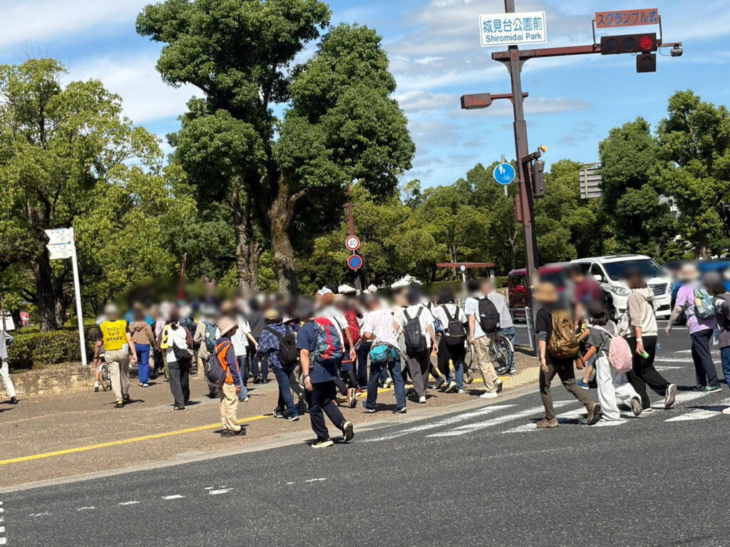 バーモントファミリーウォーク姫路大会の会場
